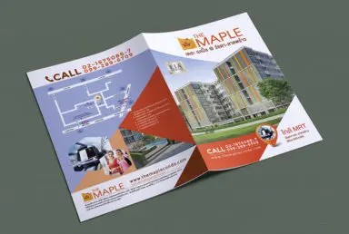 โบรชัวร์  The Maple Condo