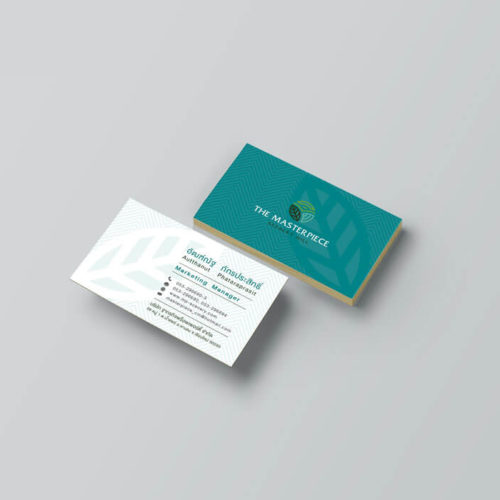 นามบัตรโครงการบ้าน Masterpiece Scenery Hill