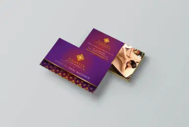 นามบัตร Tharita Thai Massage