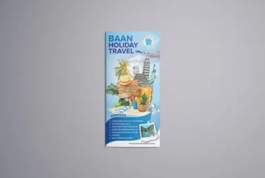 โบรชัวร์บริษัทท่องเที่ยว Baan Holiday Travel