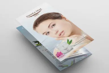 โบรชัวร์ Natural & Mind Cosmetics