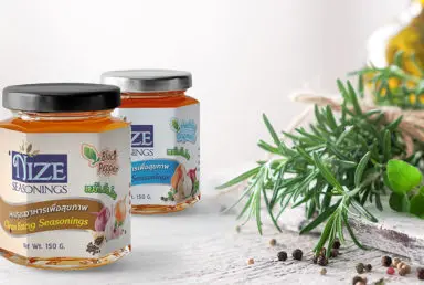ออกแบบแพคเกจผงปรุงรส Nize Seasonings