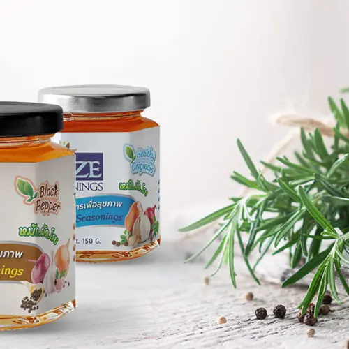 ออกแบบแพคเกจผงปรุงรส Nize Seasonings