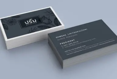 นามบัตร stationery set โครงการบ้านปริม สุวินทวงศ์