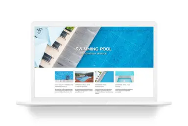 ออกแบบเว็บไซต์บริษัท Modern Pool